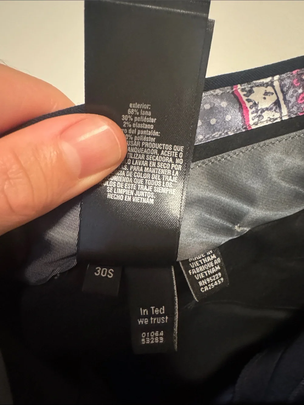 Ted Baker Navy Suit